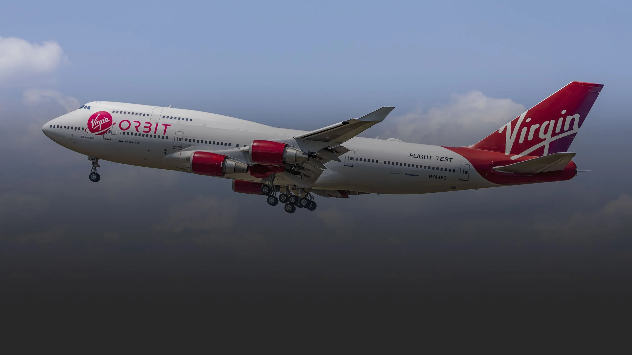 Virgin Orbit's Cosmic Girl: Rocket-Launching 747 at Chennault